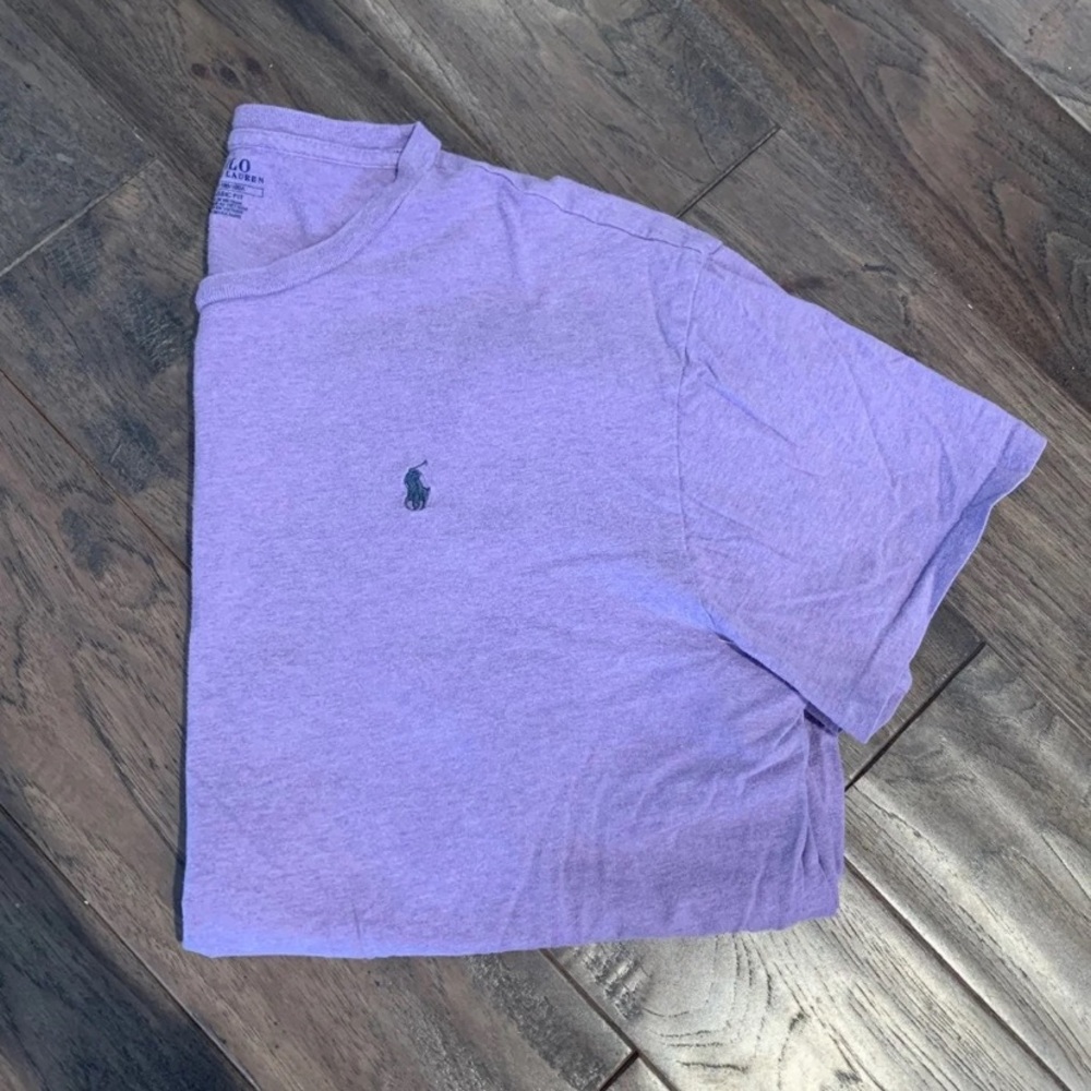 Ralph Lauren Polo mens purple shirt size large